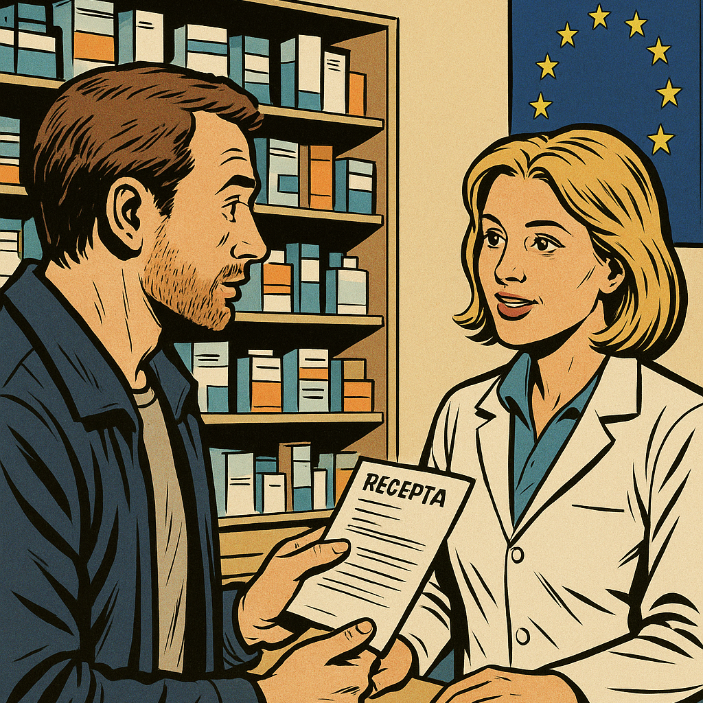 Pacjenci zamawiają recepte transgraniczną bez żadnych prolemów i wątpliwości